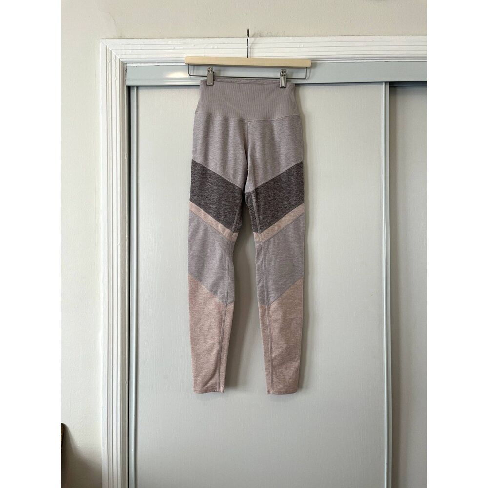 ALO Yoga Sheila High Waist Color Block Leggings - Small